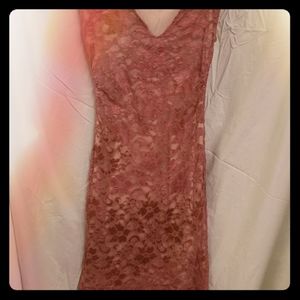 Ruby lace midi dress